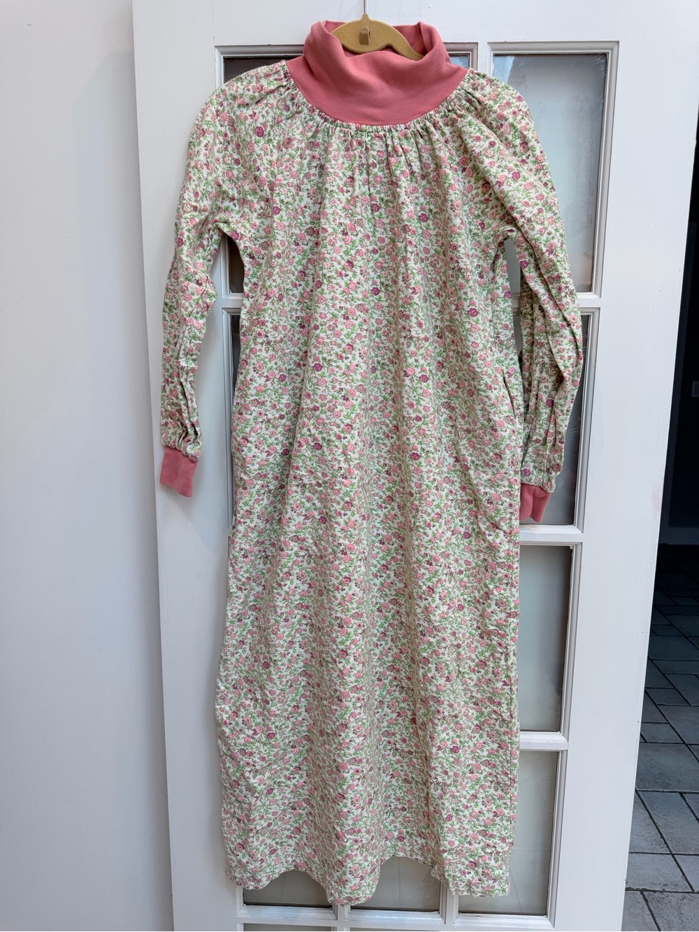 Vintage The Vermont Country Nightgown Size M Gramdma Core Cottagecore Floral
